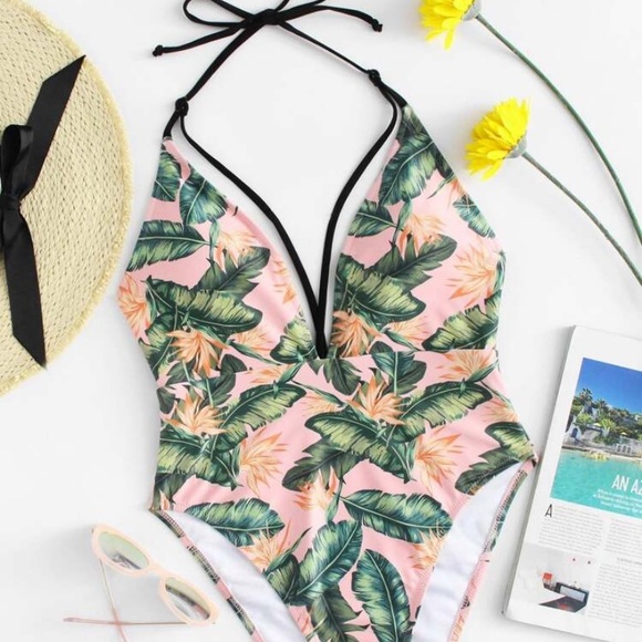 SHEIN Other - Palm print one piece!